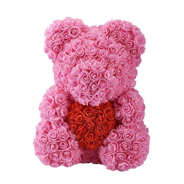 Luxury Rose Teddy Bear or Unicorn