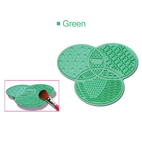 Brush Cleaning Mat Silicone Makeup Cleaning Mat