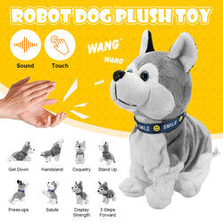 Electronic Robot Plush Dog Sound Control