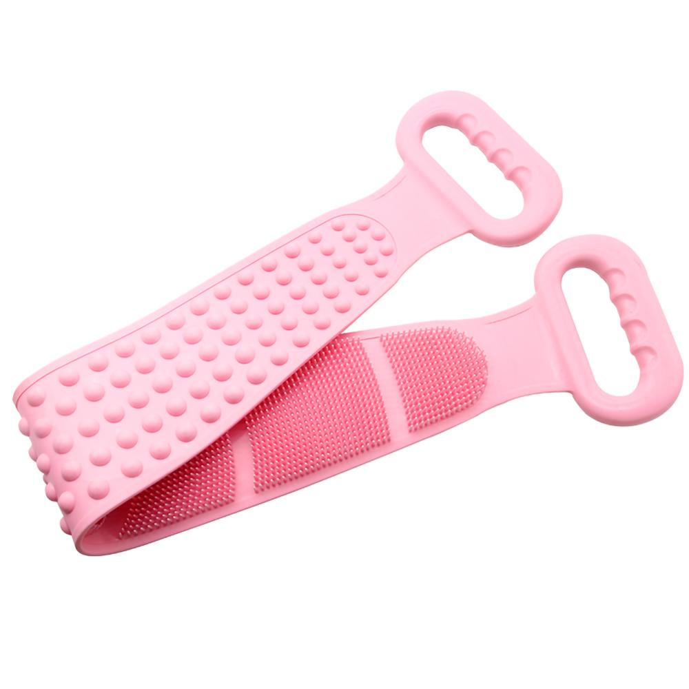 Back Scrubber Double Sided Silicone Wash Towel