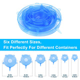 Silicone Stretch Lids Reusable Seal Lids Food