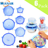 Silicone Stretch Lids Reusable Seal Lids Food