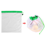15 pcs Reusable Mesh Product Bags Eco-Friendly Grocery Bags