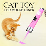 Pet Cat Toys LED Pointer light Pen With Bright Animation Mouse