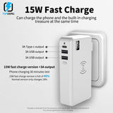PowerPad - 3 In 1 Wall Charger and Wireless Power Bank Station