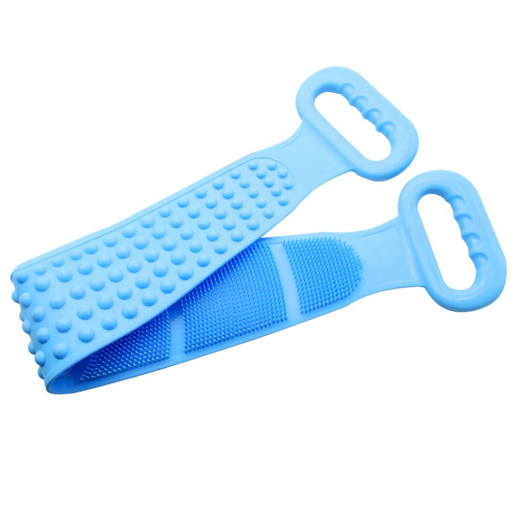 Back Scrubber Double Sided Silicone Wash Towel