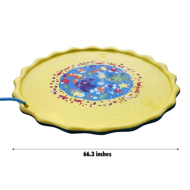 3-in-1 Outdoor Sprinkler for Kids Inflatable Splash Pad