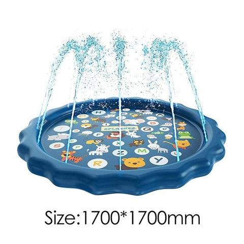 3-in-1 Outdoor Sprinkler for Kids Inflatable Splash Pad