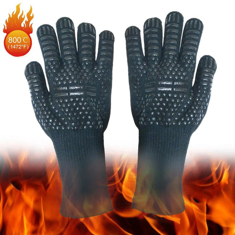 Heat Resistant Thick Silicone Durable Gloves